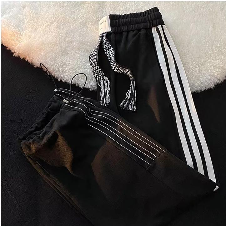 Men's Loose-Fit Harajuku Trend Sports Trousers - Autumn Casual Style