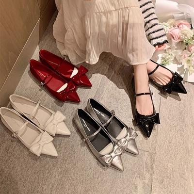 New Style Women's Shoes Pointed-toe Flat Single Shoes