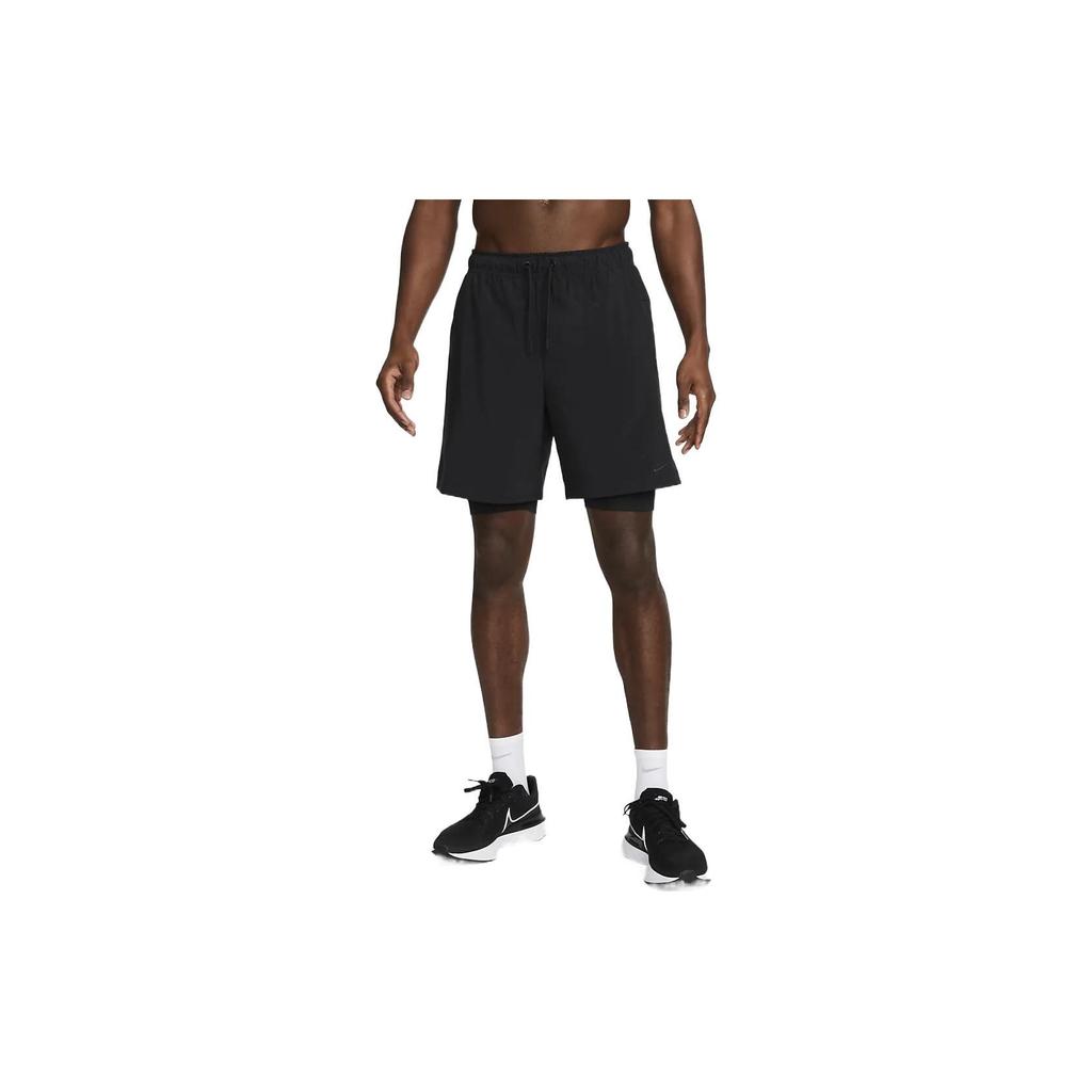 Nike Drawstring Straight-Leg Loose Casual Shorts Men Shorts Black DV9334-010