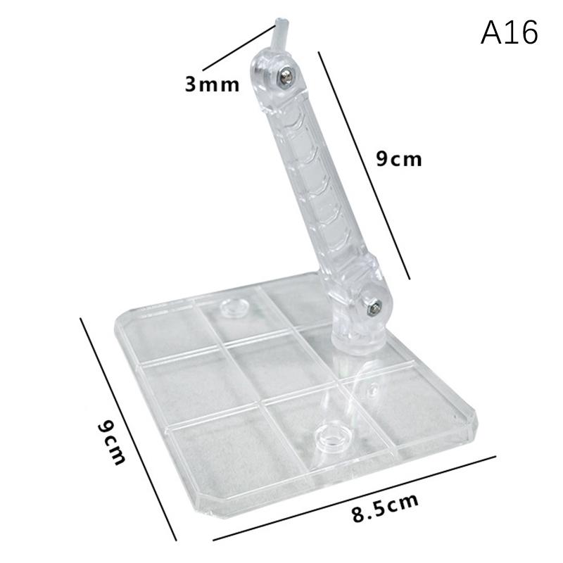 Innovativer und praktischer handgefertigter Puppen-DIY-Halter Actionfigur Modell Basis Displayständer Schwarze Halterung für 1/144 Hg Rg