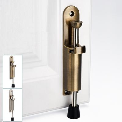 NAIERDI Zinc Alloy Foot-operated Door Stops Adjustable Kickdown Door Holder Door Stopper Hardware