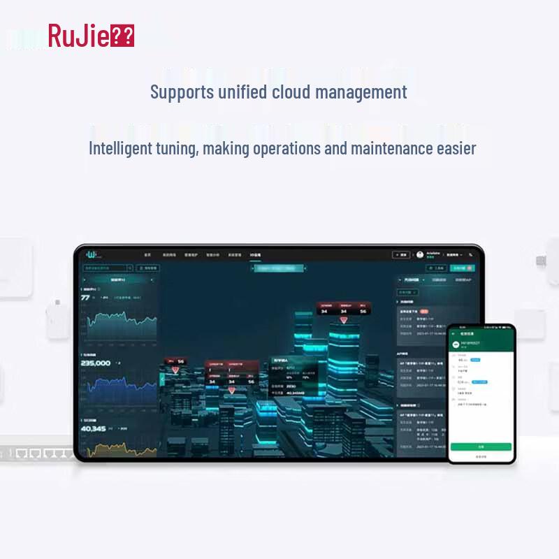 Ruijie RG-AP180-L(V3) Wi-Fi 6 Gigabit Panel AP (CN Version)