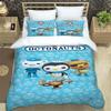 3D Octonauts Bedding Sets, Duvet Covers and Pillowcases, Bedroom Decor, Children's Gifts, Adult Single/double Beds.