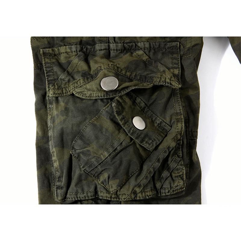 Premium Quality Men Sport Camouflage Cargo Shorts With Military Combat Design