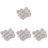 8pcs Fluffy Sleep Mask For Children Girls Colorful Eye Mask