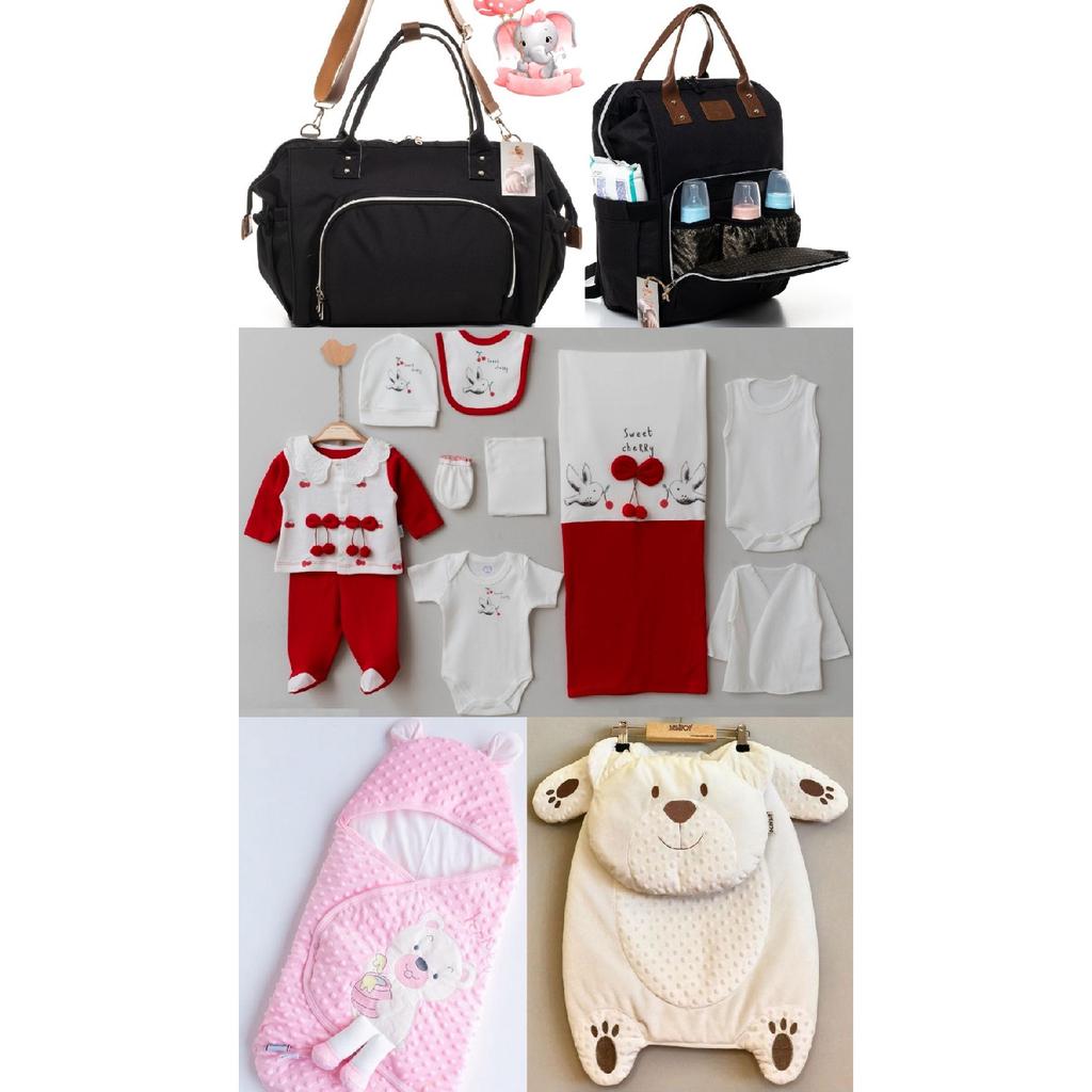 Organic Baby 8 Piece Hospital Release Unisex Coffee With Milk