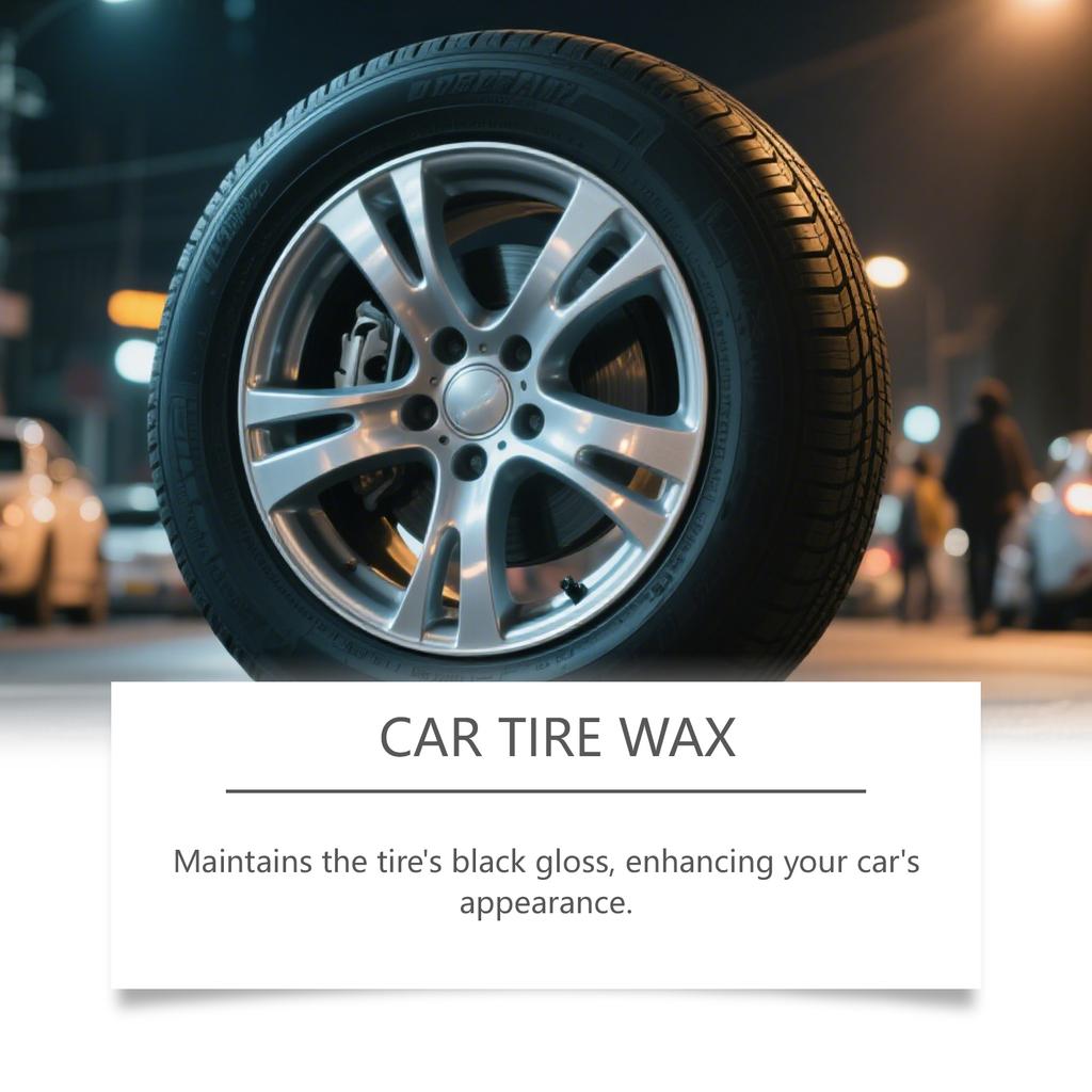 Araba Lastiği Bakım Kremi, Araba Lastiği Yenileme, Parlatma, Siyahlatma, Temizleme ve Bakım Kremi.