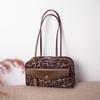 Autumn and Winter Fashion Leopard Print Shoulder Bag, Premium Light Luxury Simple Underarm Bag, Casual Large-capacity Women's Bag