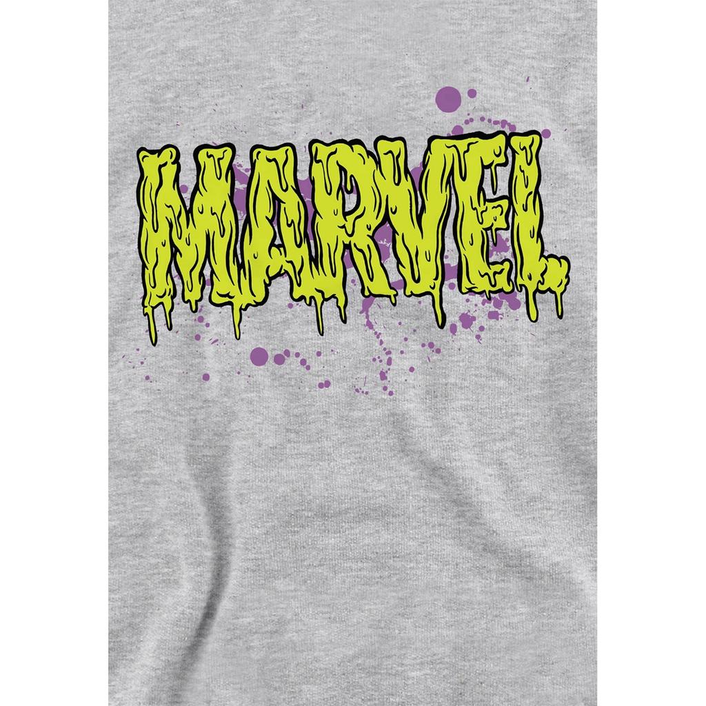 Marvel Childrens/Kids Slime Logo Pullover Hoodie