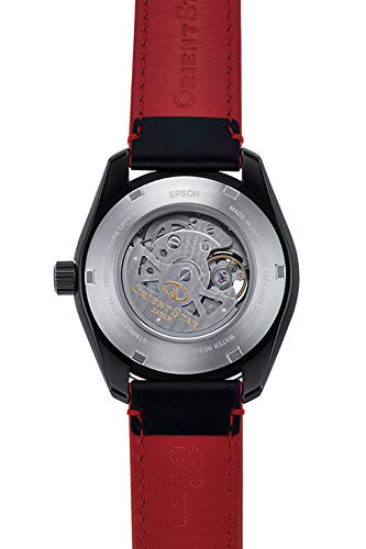 Orient Star RK-AV0A03B Men's Automatic Watch, Avant-Garde Skeleton, Mechanical, Made In Japan, with 2-Year Manufacturer's Warranty, Open Heart, Black