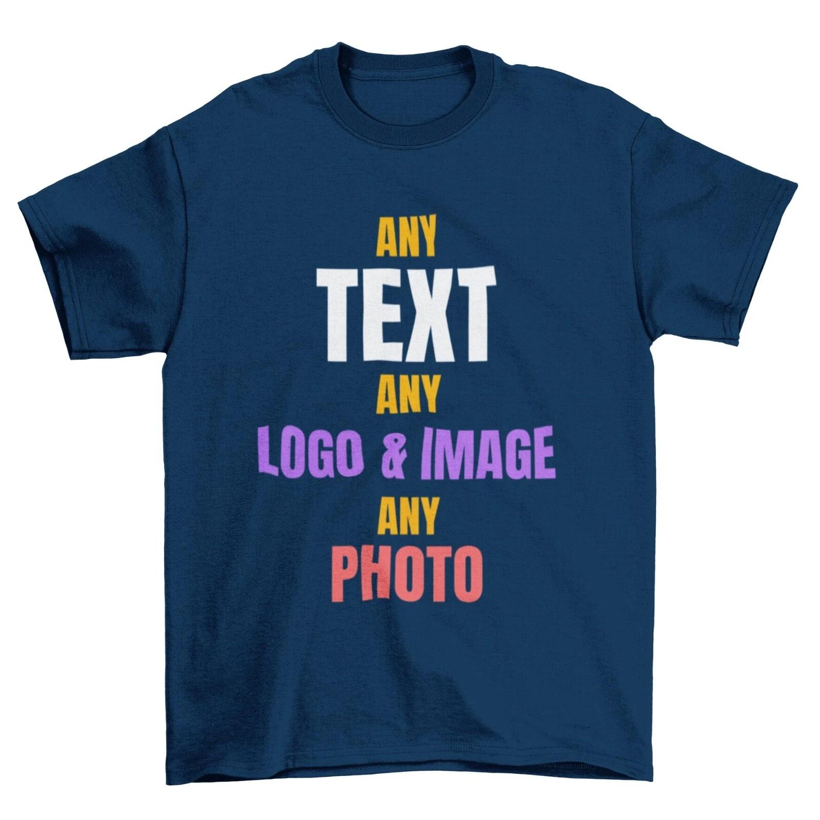 KIDS PERSONALISED CUSTOM PRINTED Any Text / Image / Design T Shirt / Childrens 2XL