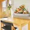 Country-style Pumpkin Sunflower Kitchen Dining Room Home Decoration Wall Stickers