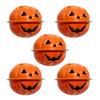 Reizende Mini-Metall-Kürbisglöckchen für einzigartigen Halloween-Partyschmuck