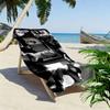 Gustav Schafer Print Beach Towel, Large Soft Quick Dry Towel for Beach Camping Swimming