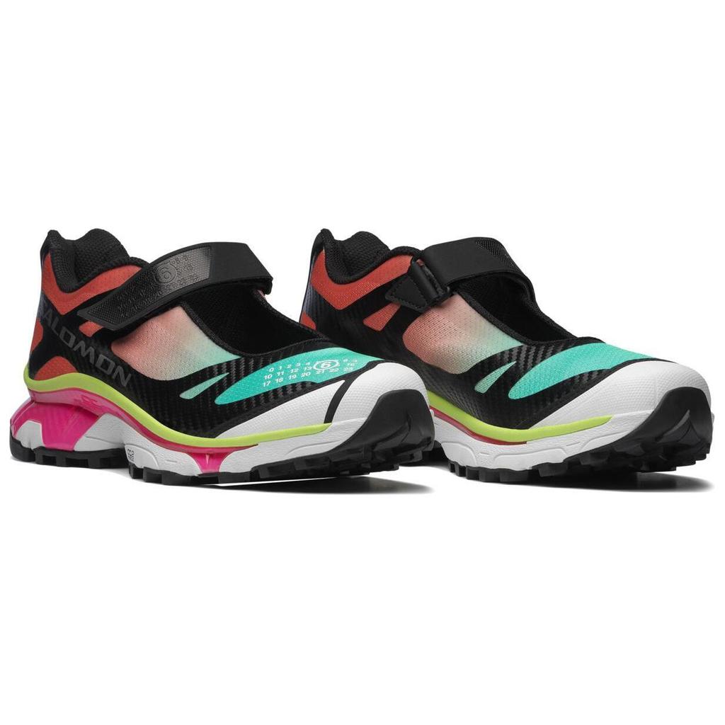 MM6 Maison Margiela X Salomon XT-Mary Jane Comfortable Flat Mary Jane Shoes Women Shoes Sound-Green Fresh-Pink 476825
