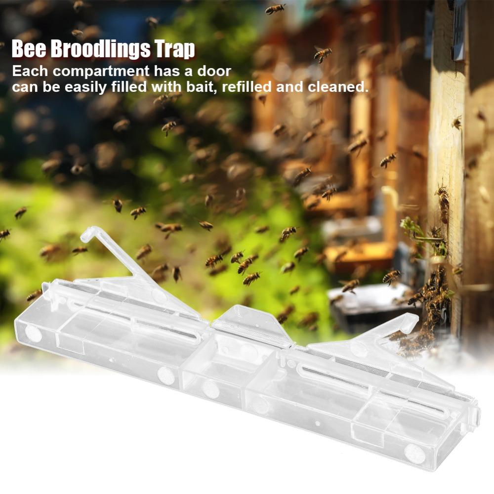 15pcs Plastic Broodlings Collector Portable Bee Broodlings Trap Beekeeping