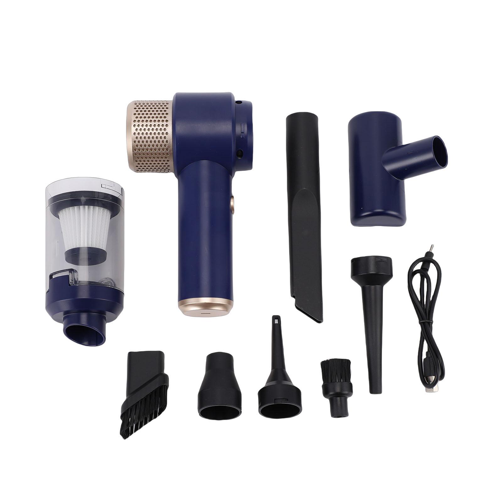 Multifunction Vacuum Cleaner 4 in 1 Cordless Portable Rechargeable Handheld Brushless 6500PA High Power Duster Blower Pump for Car Home