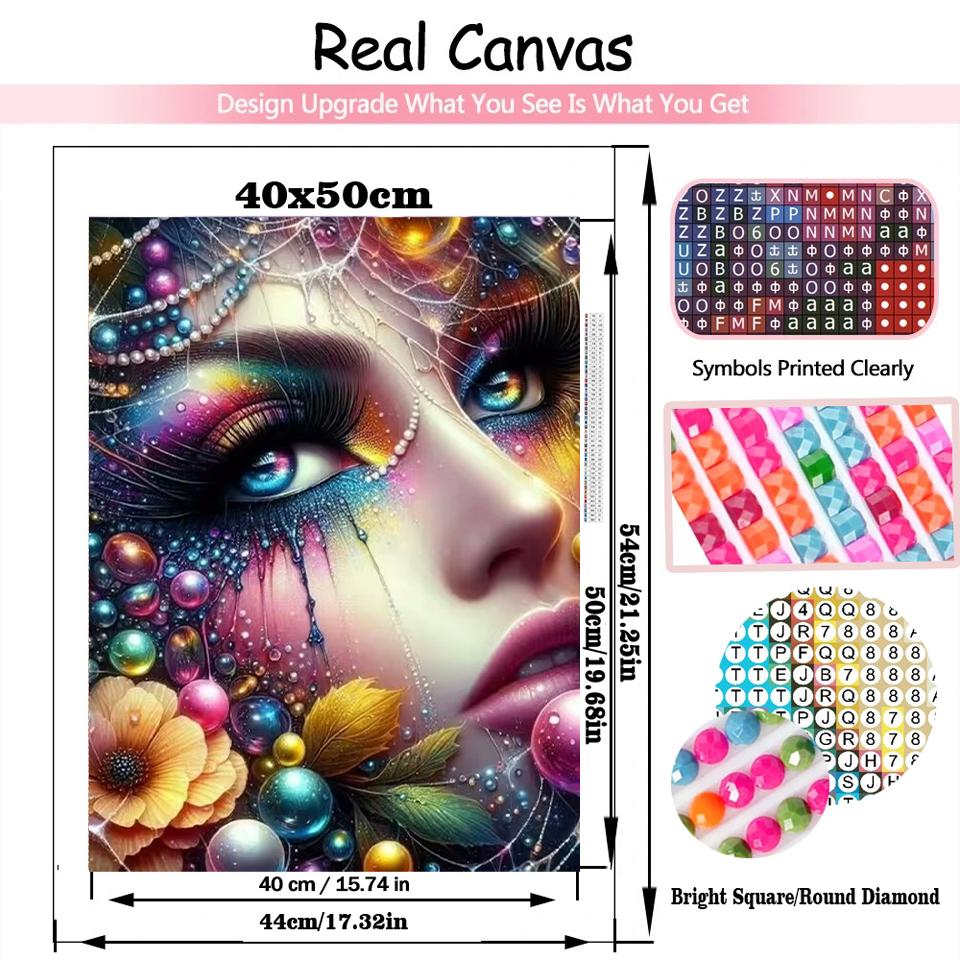 Diy 5d Diamond Painting Flower Fairy Full Mosaic Embroidery Beautiful Woman Rhinestone Picture Lady Jewelry Cross Stitch Kits