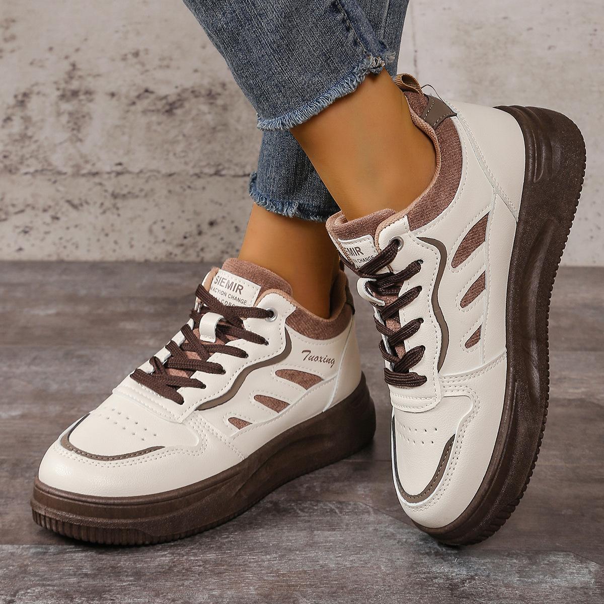 

Большого размера новые повседневные спортивные маленькие белые туфли кеды модные и удобные универсальные студенческие в стиле пустоши 41