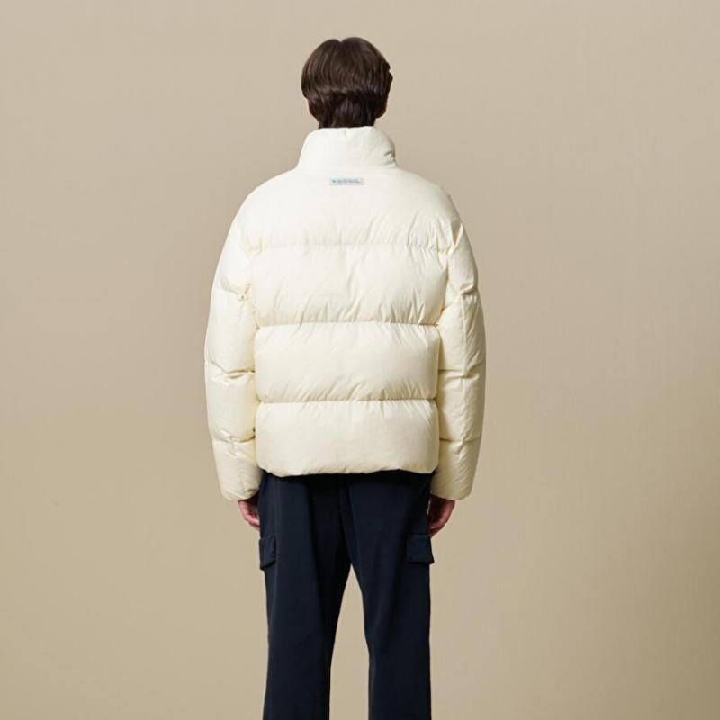 Curve Quilted Puffer Down  Beige  [23fw]