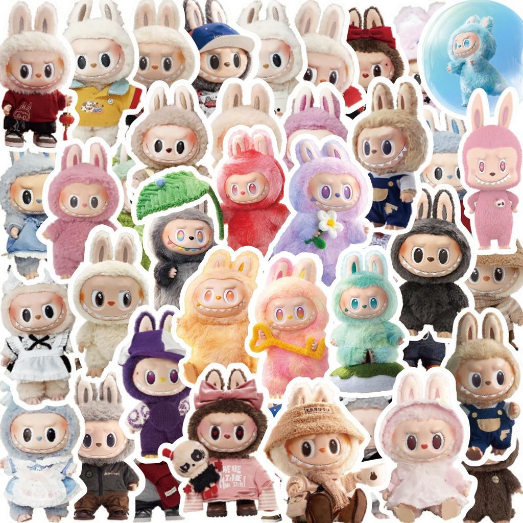 50 Klistremerker Tegneserie Tegning Mobiltelefon Scooter Notatbok DIY