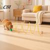 Cat Tunnel Toy S-Shape Toy, Foldable Wire Frame Play Tube for Indoor Cats, Hide And Seek Bendable Self-Play Hideout with Plush Mouse Interactive Toys