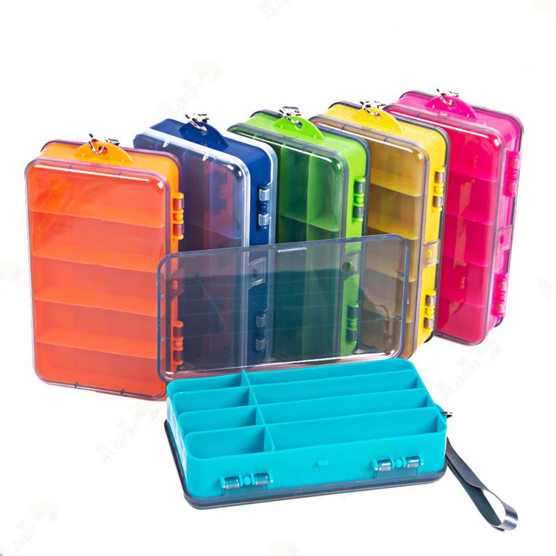 Fishing Tool Box Lure Accessories Storage Box Double-Sided Transparent Large Capacity Multi-Functional Portable Waterproof Fishi