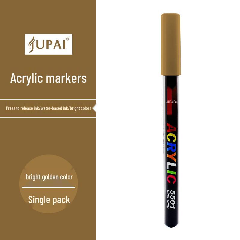 Pennarello acrilico gigante impilabile singolo per l'arte degli studenti, colore speciale non trasparente. Ideale per progetti con acquerelli e pittura.