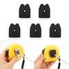 Set of 5 Convex Holders, Scale Holders with M3 Screws, Tape Measure Metal Parts, Utility Ruler Fall Prevention Tool Bracket, Safety Holder, Male Self-