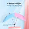 Sun Umbrella  Universal Men Woman Two Person Sun Umbrella  Wear-resistant Couple Umbrella