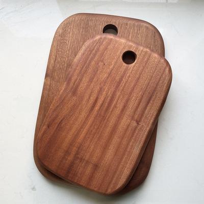 Cutting Board Double Sided Ebony Wood Cutting Board With Handle Modern Kitchen Chopping Boards Kitchen Accessories Food Cuttings