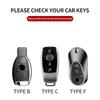 Car Key Case Cover For Mercedes Benz GLC CLA GLA AMG GLS GLA GLK CLS W204 W212 W176 Car key protection Shell