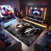 Dead Daylight Polyester Carpet, Soft Indoor Mat for Office Chair, Living Room, Computer Desk - Decorative Home Office Rug Design