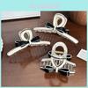 Elegant Bow Design Large Acetate Hair Clip Perfect For Stylish Updos And Ponytails