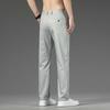 2024 Vår og høst Ny bambusfiber Uformell Herre Business Uformell Løse elastiske Allsidige bukser Bukser med rett ben