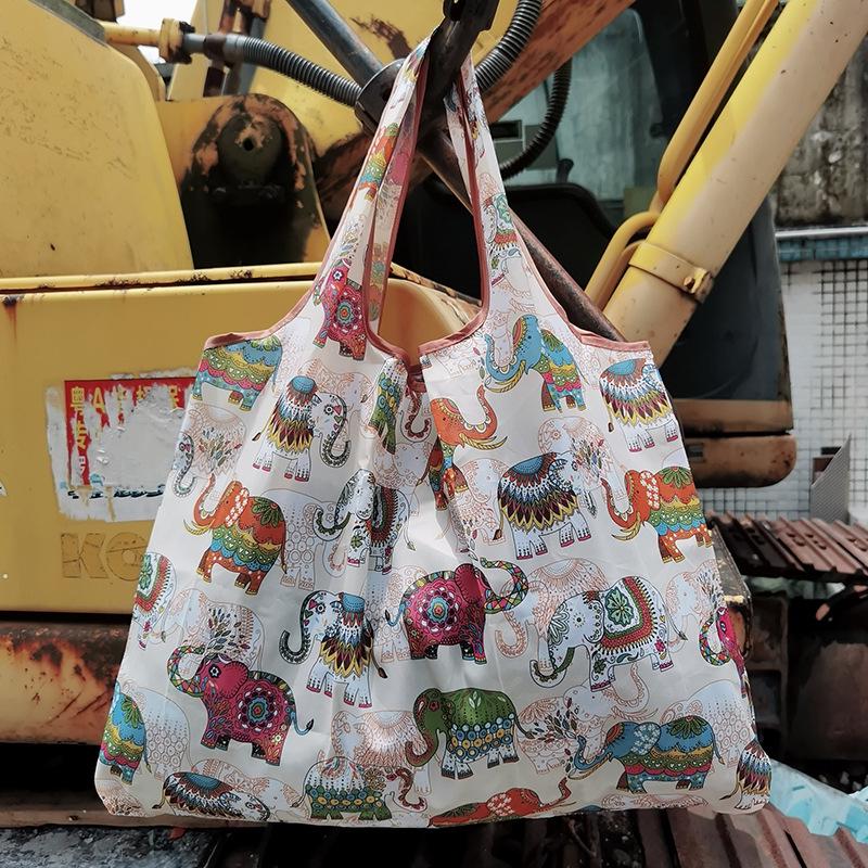 Eco-friendly Foldable Storage Tote - 210D Oxford Cloth, Waterproof & Large Capacity