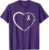 I Wear Purple For Alzheimer's Awareness Shirts T-Shirt
