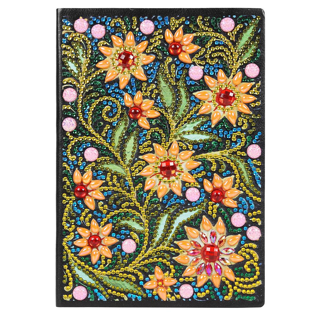 5D DIY Special Shape Diamond Painting Notebook Embroidery Sketchbook Diamond Painting Mosaic Rhinestone Art Hand Craft Kit