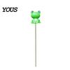 Colorful Frog Ornaments for Potted Plants Garden Stakes, Waterproof Resin Miniature Ornaments, Cute Figurines, Succulents Creative Landscape Figurines