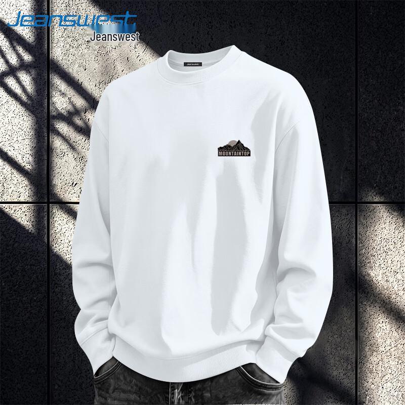Jeanswest Men's Crew Neck Graphic Sweatshirt
