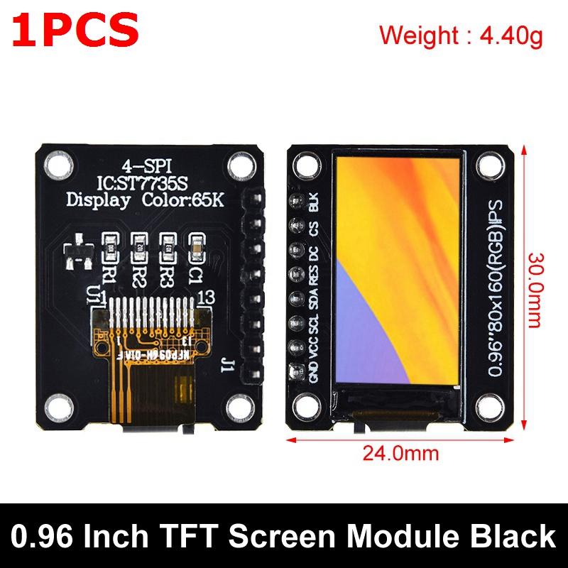 TZT TFT Display 0,96 / 1,3 Zoll IPS 8P/7P SPI HD 65K Vollfarb-LCD-Modul ST7735 Treiber-IC 80*160 (Nicht OLED) Für Arduino