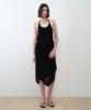 Simeteuligpeosenteu Two-Way Shirring Jersey Dress / Black