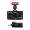 OWLTECH OWL-DR802G-2C Dash Cam, Supervised by Juichi Wakisaka, Front and Rear Cameras, Full HD with GPS, F1.8 Lens, Compatible with 12V/24V Vehicles