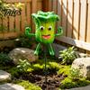 Cute Vegetable Figurines Cartoon Vegetables Resin Garden Stake, Funny Character Figurine Yard Decor, Lawn Decor Whimsical Outdoor Plant Pick Ornament