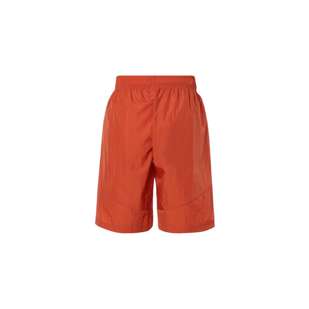 Anta Sports Lifestyle Series Solid Color Quick-Dry Breathable Loose-Fit Five-Point Casual Shorts Men shorts Red 952428509-7