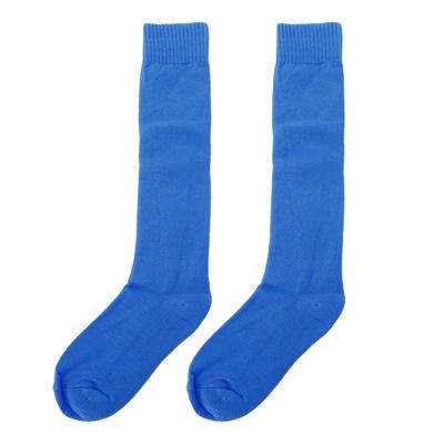 1 Paar Fechtsocken Atmungsaktive Baumwolle Fechtstrümpfe Kniestrümpfe für Erwachsene Jugendliche Trainingsspiel Blau Dick