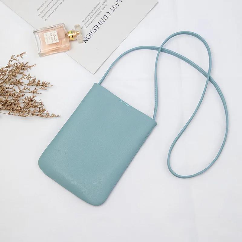 Simple Satchel Mini Square Bag Women PU Leather Messenger Handbags Trend Crossbody Bag Feminina Lady Phone Bolsa
