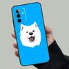 Cartoon Samoyed Dog Case For Samsung Galaxy A06 A16 A26 A36 A56 A53 A32 A52 A33 A13 A55 A35 A15 A14 A34 A54 A17