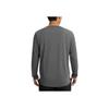 Under Armour UA Vanish Energy Logo Print Crew Neck Long Sleeve T-Shirt Men Tops Gray 1385418-025