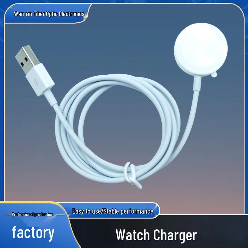 

Современная портативная беспроводная зарядка для смарт-часов высокой мощности 5 Вт с быстрой зарядкой Type-C Port (PC Case)